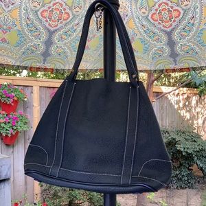 J Crew leather tote